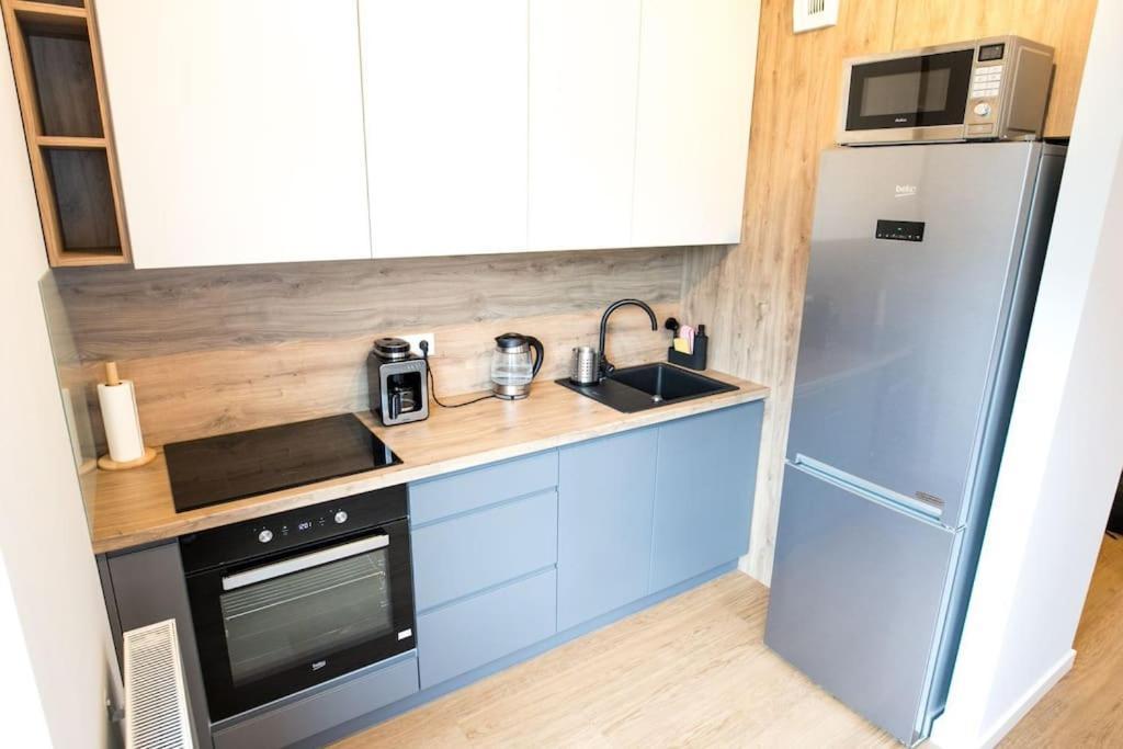 Nowoczesny Apartament Dabska Arena / Parking Krakow Bagian luar foto