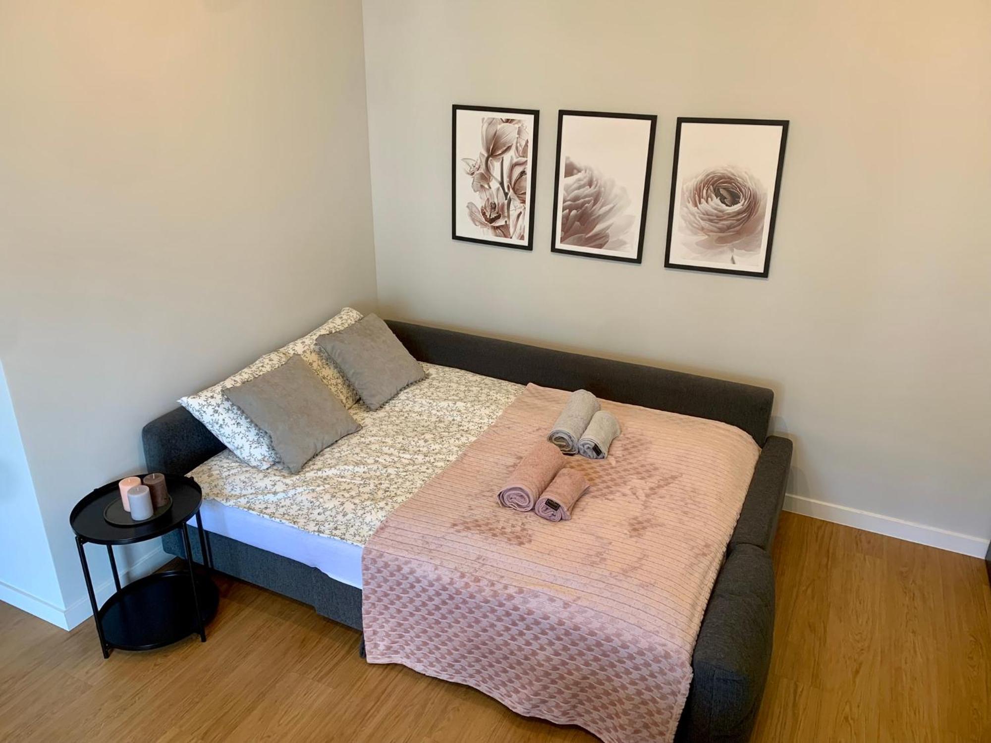 Nowoczesny Apartament Dabska Arena / Parking Krakow Bagian luar foto